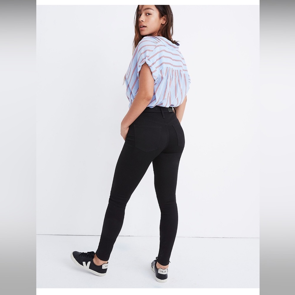 Madewell curvy high-rise skinny jeans in Carbondale wash